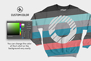 Gildan Crewneck Sweatshirt Mockups, a Shirt Mockup by GraphicHero (Thumbnail 4 of 6)