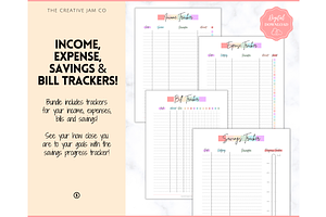 Budget Planner Printable BUNDLE!