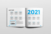 Square Annual Report Brochure, a Brochure Template by New Lines (Thumbnail 9 of 10)