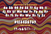 Quick Chill Groovy Graffiti Y2K, a Symbol Font by dansdesign (Thumbnail 3 of 9)