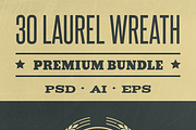 30 Laurel Wreath, a Branding & Logo Template by Vương Thành Chung (Thumbnail 2 of 2)