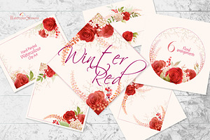 Red Roses Clipart Collection