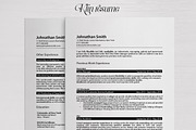 Klin • Professional realistic resume, a Resume Template by Dragoș Neagu (Thumbnail 1 of 5)