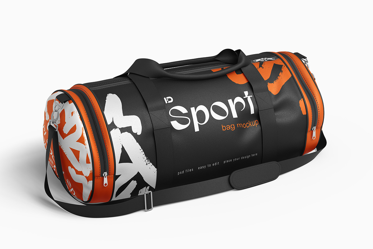 Sport Bag Mockup Set , a Merchandise Mockup by ForgeDesign (Photo 6 of 6)