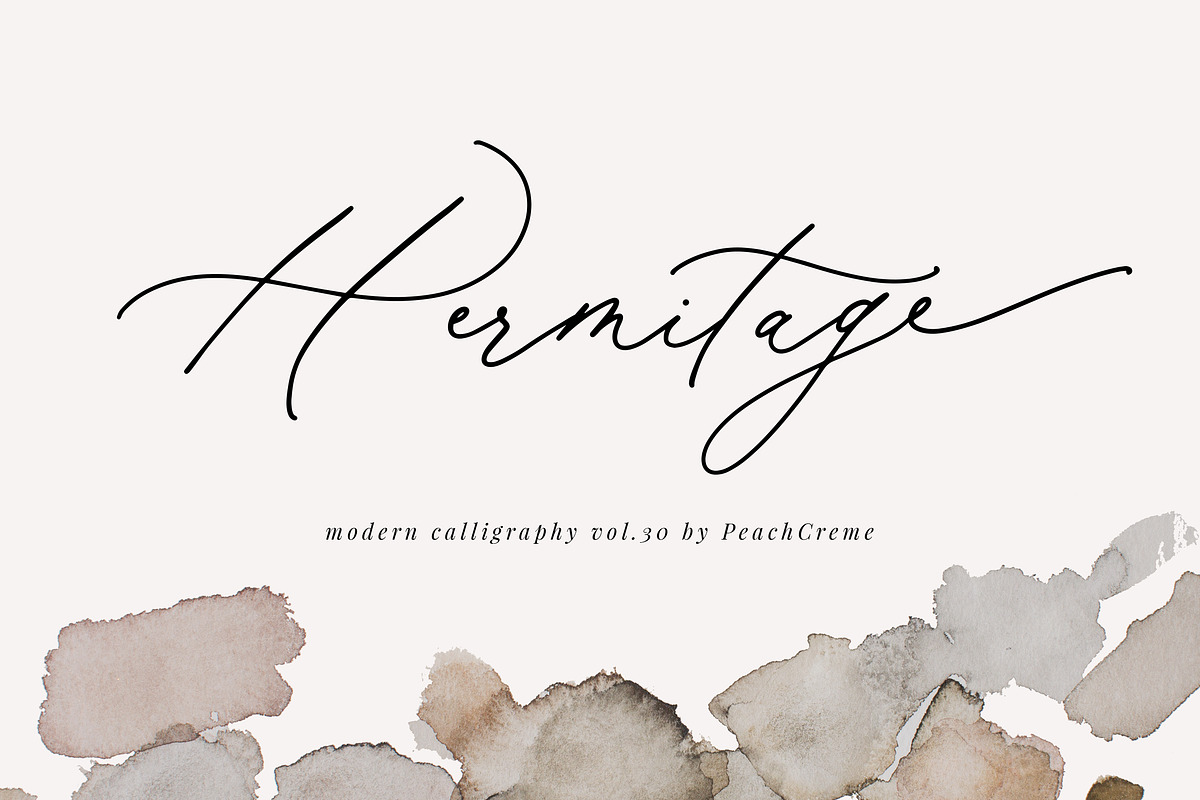 Hermitage Modern Calligraphy font