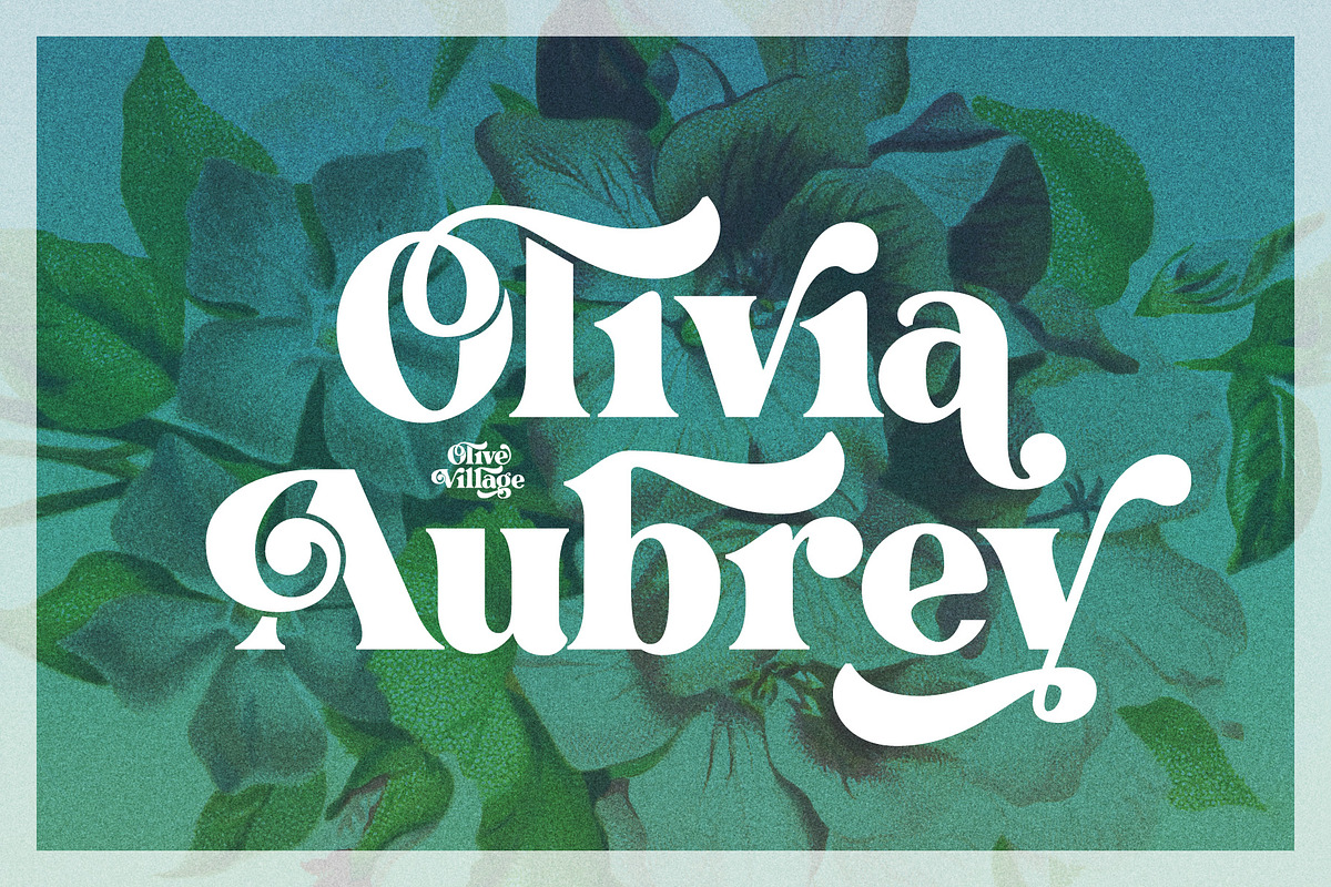 Olive Village - Vintage Font, a Serif Font by Ivan Rosenberg (Photo 14 of 18)