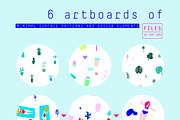 minimal patterns, a Pattern Graphic by funderful (Thumbnail 9 of 9)