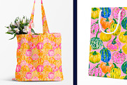 Seamless Preppy Pumpkin Patterns, a Pattern Graphic by The Preppy Artist (Thumbnail 4 of 6)