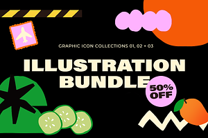 Illustration Bundle Pack - 50% OFF
