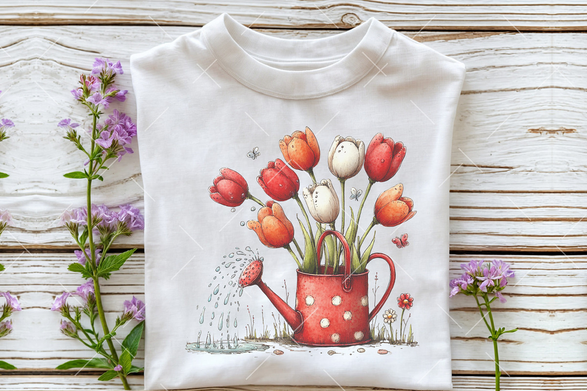 Whimsical Spring Clipart, an Illustration by OK Design (Photo 6 of 6)