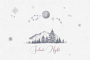 Christmas winter sketches - vector, an Animal Illustration by Aquatinta (Thumbnail 4 of 8)