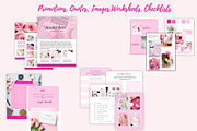 Ebook template canva pink templates, a Books & Magazine Mockup by Millennials Marketing (Thumbnail 5 of 10)