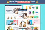 Pet Food | Shopify Theme, a Shopify Template by LogicGo Shopify Experts (Thumbnail 1 of 6)