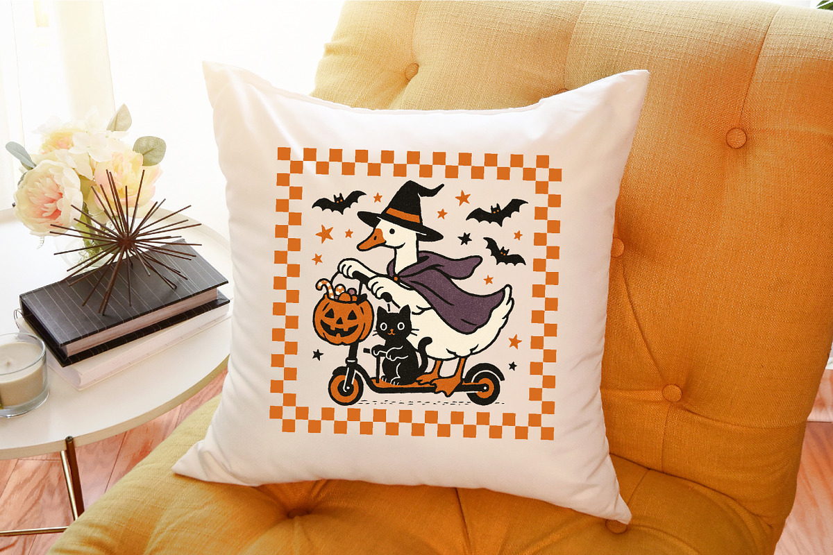 Funny Halloween Silly Goose Png,Boy, an Illustration by Sublimation Artist (Photo 9 of 9)