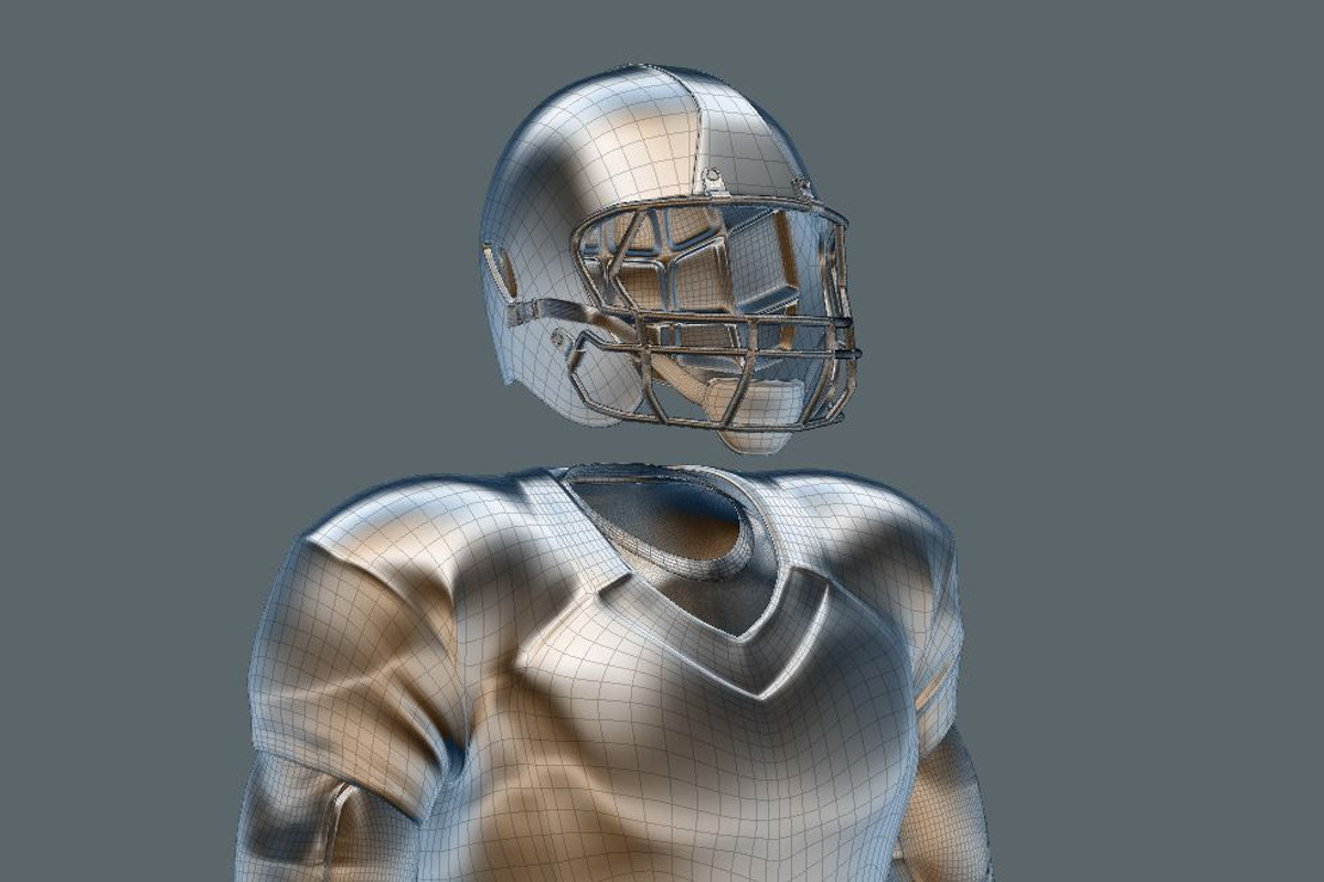 American Football Uniform 3d model, a Characters & Person 3D Model by Bruno's Shop (Photo 6 of 13)