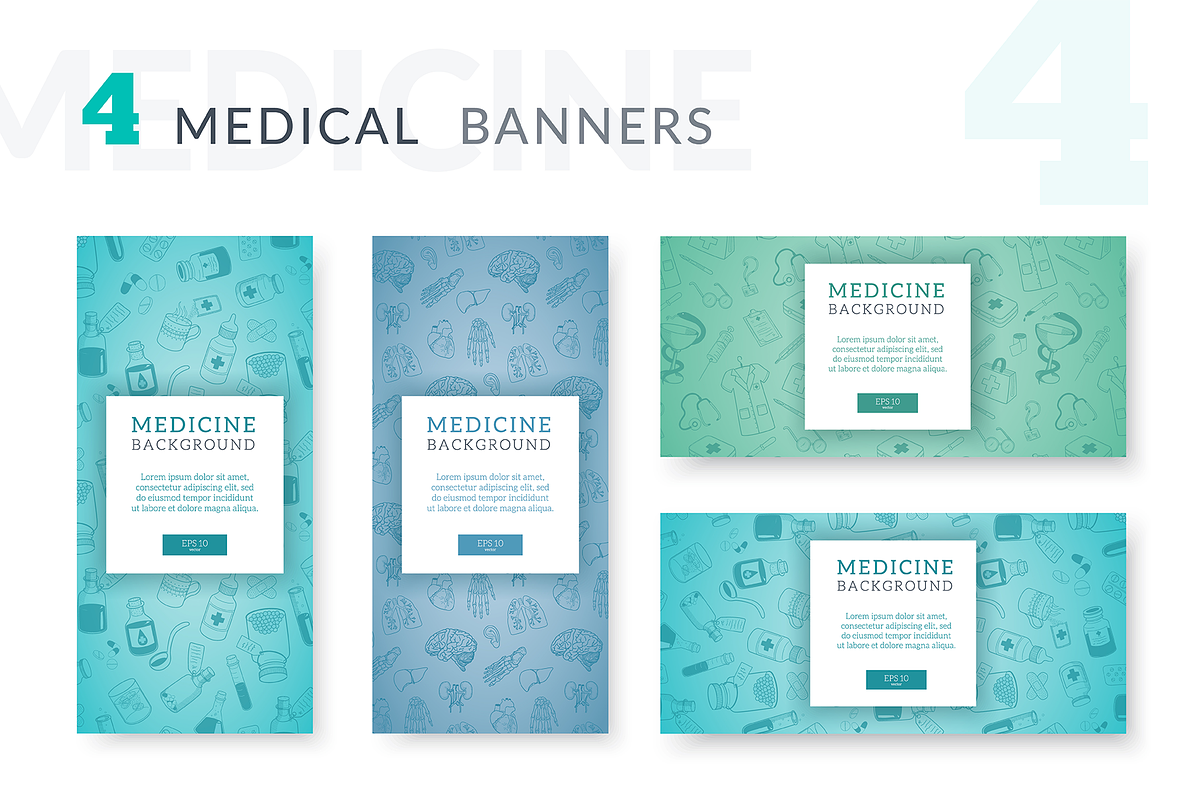 Medicine Design Elements, a Background Graphic by Chuhastock (Photo 10 of 23)