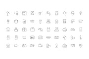 160 Electronics Hand Drawn Icons, an Outline Icon by Creative Stall (Thumbnail 3 of 4)