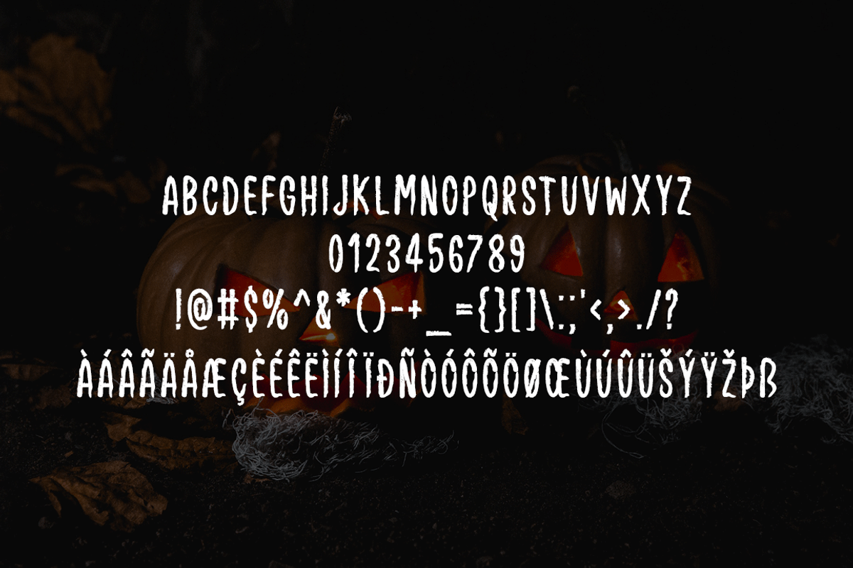 Willow Pumpkin Typeface, a Script Font by Seemly Fonts (Photo 5 of 5)