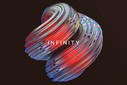Infinity: 3D Chromatic Shapes, an Object Graphic by RuleByArt (Thumbnail 2 of 24)
