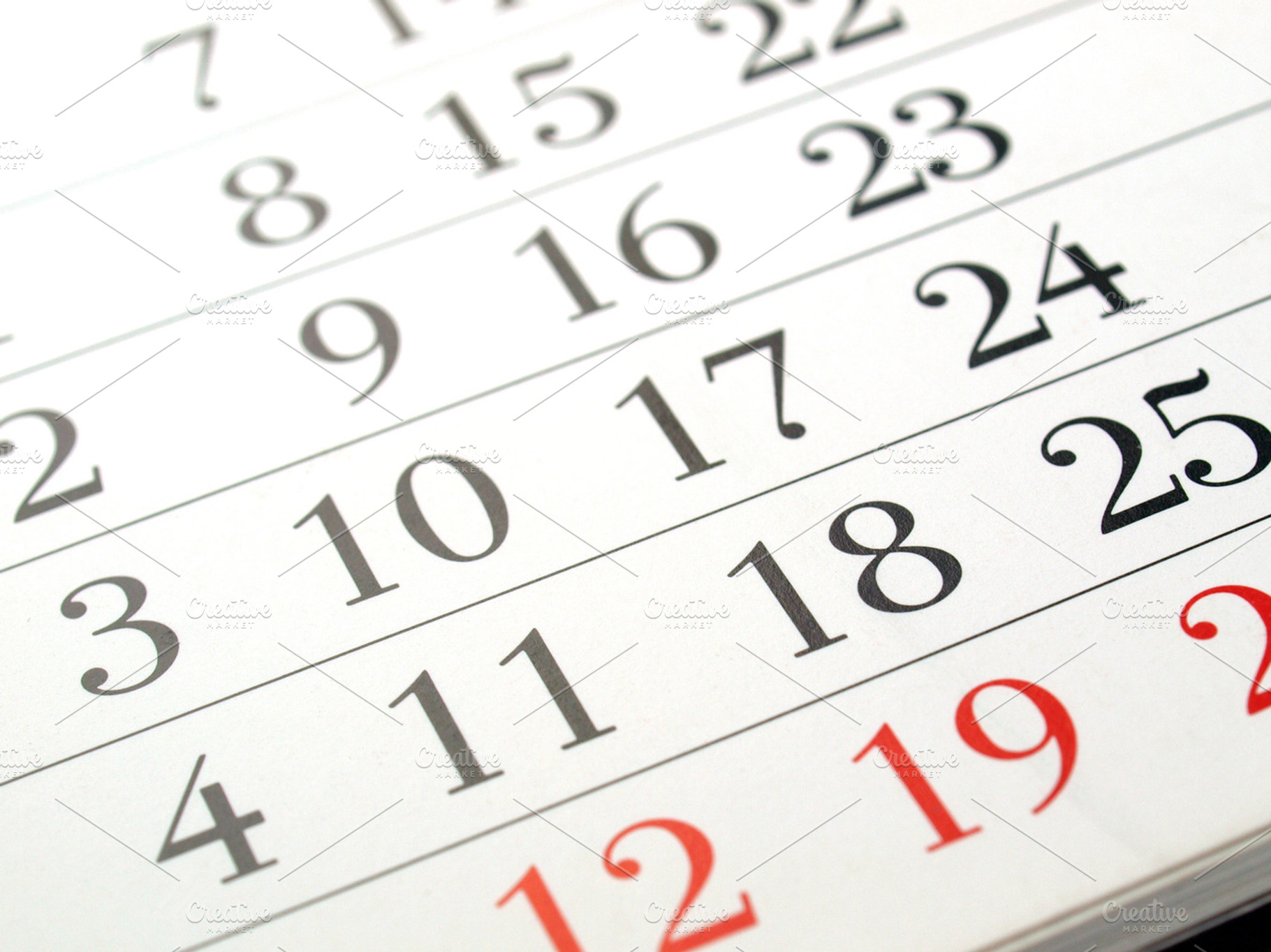 Calendar featuring calendar, month, and day