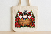 Christmas Gnome Custom Sign PNG, a Seasonal Illustration by CraftArtStudio (Thumbnail 2 of 4)