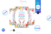 Easter Party Flyer Template, a Flyer Template by Aam360 (Thumbnail 1 of 3)