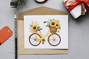 Embroidery Bicycle Clipart Bundle, an Illustration by RobertsArt (Thumbnail 2 of 7)