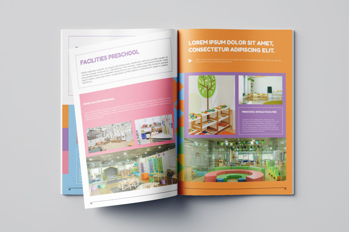 Preschool Brochure Vol.11, a Brochure Template by Bewalrus Studio (Photo 9 of 11)