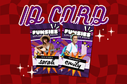 Purple ID Card - Canva, a Card Template by Daily Studio (Thumbnail 1 of 2)