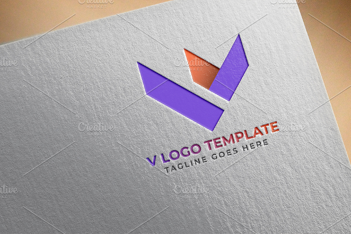 V Letter Call Center Logo Template, a Branding & Logo Template by arslantanoli (Photo 1 of 4)