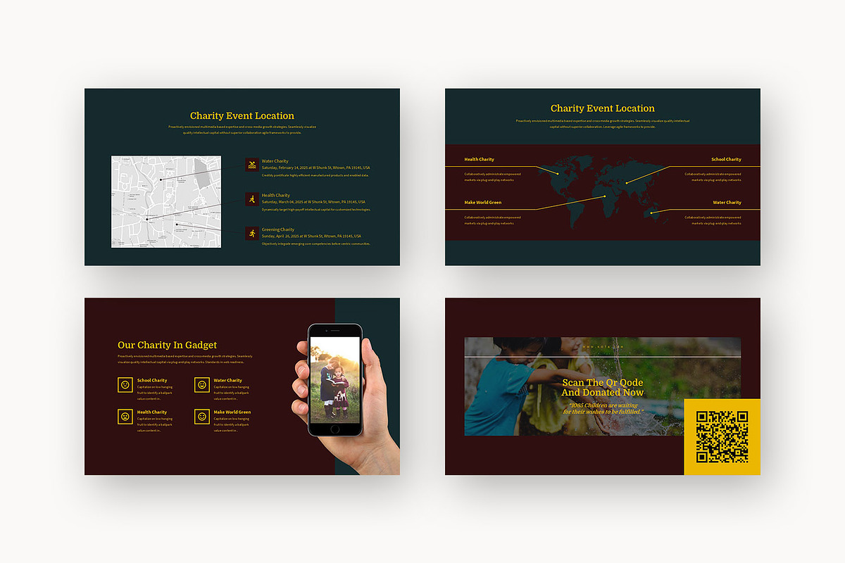 Kota : Charity Pitch Keynote, a Presentation Template by Punkl Camp (Photo 12 of 16)