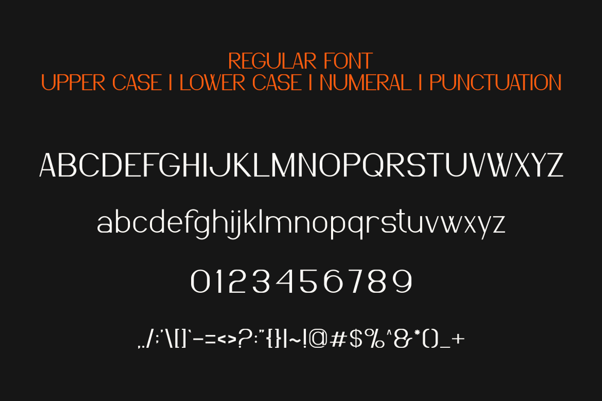 Tanefy - Modern Font, a Sans Serif Font by Viswal Studio (Photo 4 of 8)