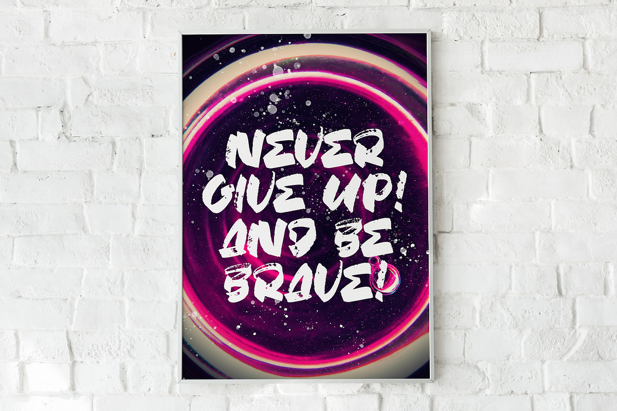 Fany Brush - Textured Brush Font, a Script Font by StringLabs (Photo 8 of 13)