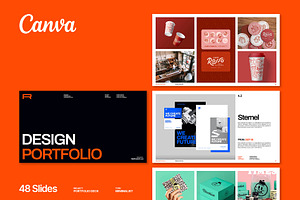 Canva | Portfolio Presentation Deck, a Presentation Template by Templeste