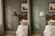 Elegant Bedroom Wallpaper Mockup, a Household Mockup by LinnestCreative (Thumbnail 5 of 6)