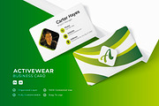 Activewear - Business Card, a Business Card Template by Esensifiksi.studio (Thumbnail 1 of 3)