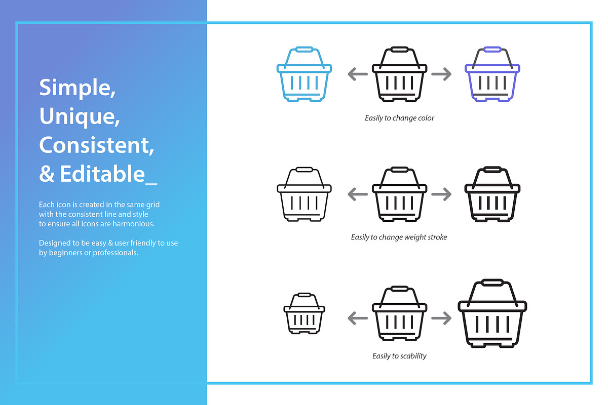 Shopping / E-commerce Icons Set, an Icon by kerismaker (Photo 3 of 5)