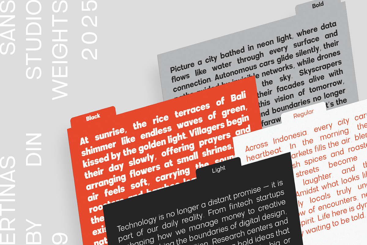 Ertinas, a Sans Serif Font by din-studio.com (Photo 7 of 20)