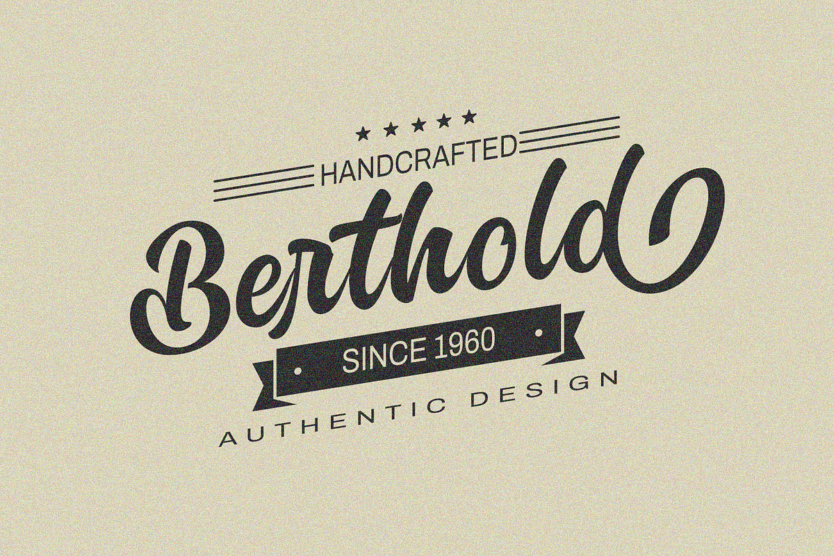 Volks Theatre Retro Fancy, a Script Font by Typetemp Studio (Photo 3 of 10)