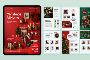 Digital Christmas Gift Guide, a Brochure Template by BrandPacks