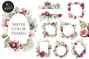 Watercolor Violet History Floral, an Object Illustration by Evgeniia (Thumbnail 3 of 9)