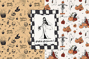 Halloween party vector cute graphics, an Object Illustration by Yuliya Derbisheva (Thumbnail 13 of 13)