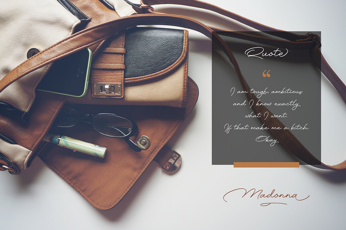 Monday Routines - Signature Font, a Script Font by Walkeren (Photo 2 of 15)