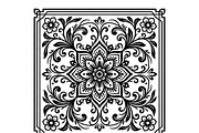 50 Elegant Floral Ornament Bundle, a Decorative Illustration by Amazin_art (Thumbnail 14 of 38)