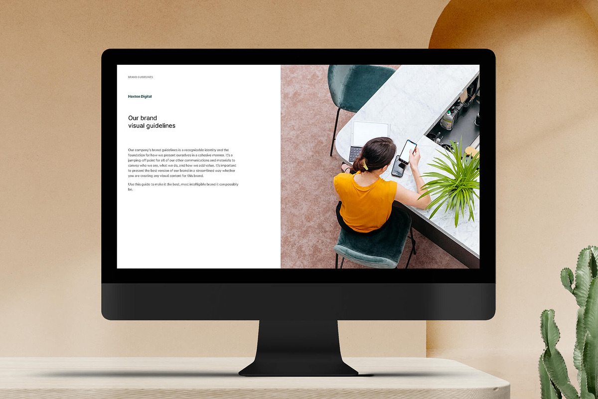 Hoxton Style Guide Template, a Presentation Template by Luxia (Photo 5 of 11)
