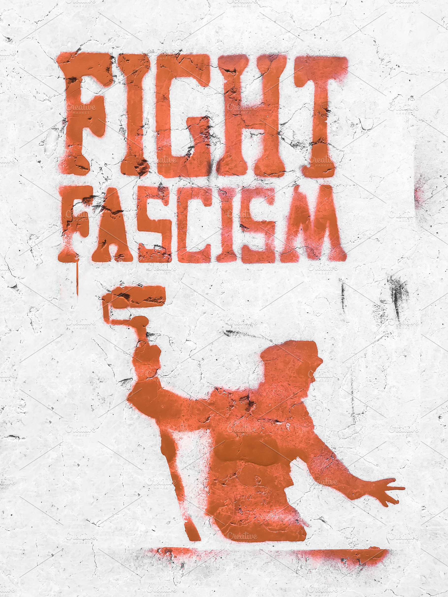 Fight fascism, a Wallpaper Photo by KYNA STUDIO
