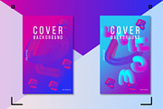 4 abstract fluid covers 3d posters, a Flyer Template by designbydi (Thumbnail 3 of 3)