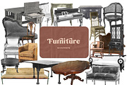 Vintage Collage Creator 710+ PNG, an Object Graphic by Marie T (Thumbnail 15 of 26)