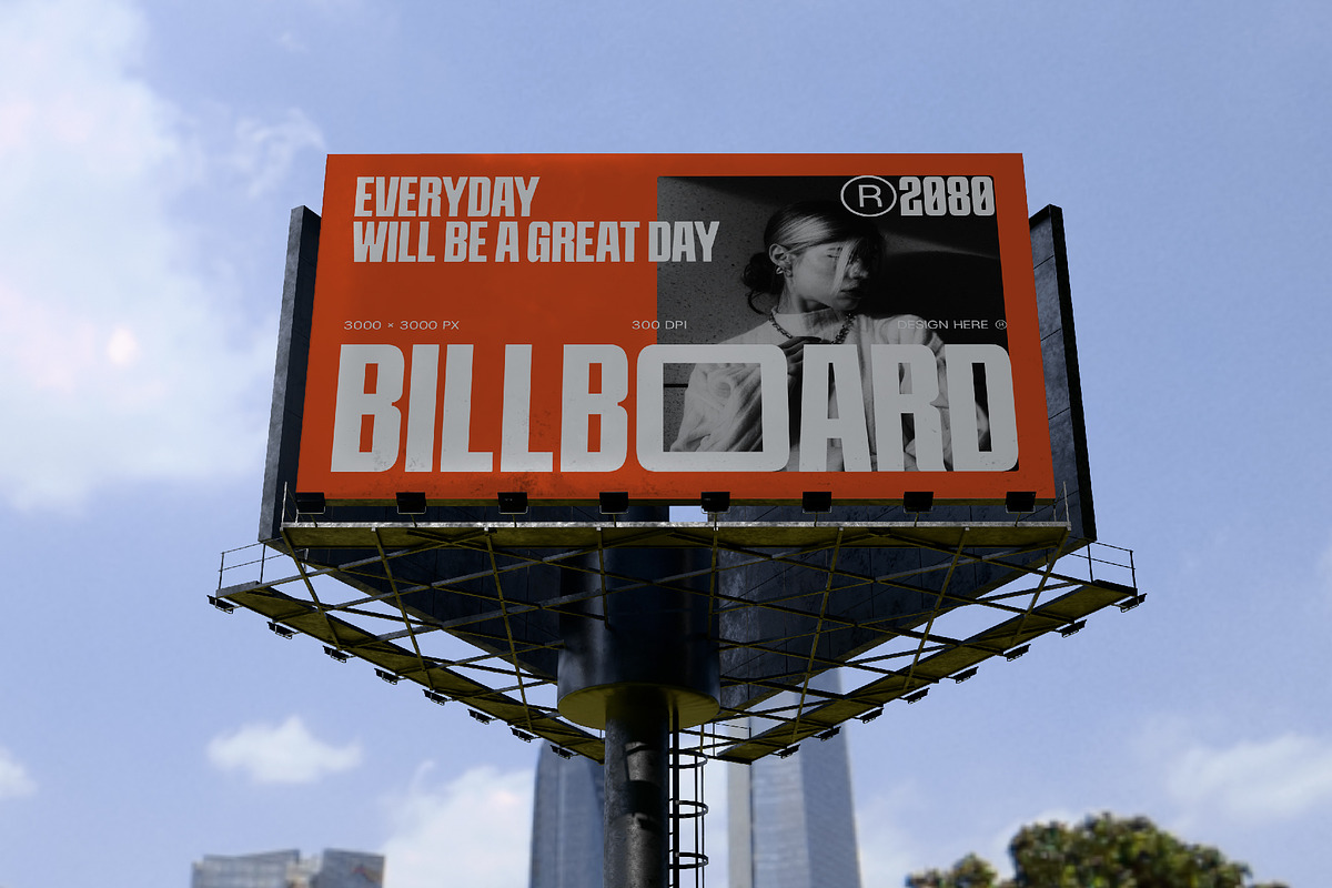Urban Triangular Billboard Mockup, an Advertising Mockup by herutage (Photo 2 of 5)