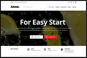 Advisio – Marketing Landing Page, a Bootstrap Template by webuza (Thumbnail 3 of 4)